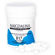 Imagen de Amigdalina Tabletas 100 mg, Frasco con 100 Tabletas