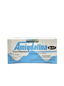 Picture of Amygdalin Injectable solution, Box of 10 vials (3gr each)